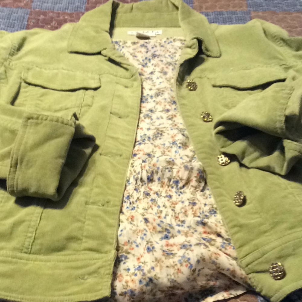 Vintage green jacket